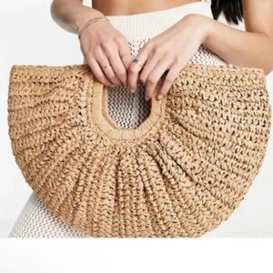 RAMLA Bohemian Bag - Zip Inside Reinforced Handles - Brand New